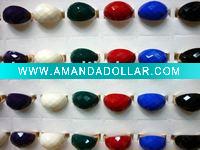 Wholesale wholesale Lots fashion Multicolor resin rings fashion wedding rings
