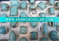 Charming Turquoise rings gemstone rings