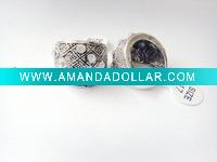 Rhinestone rings antique rings zircon alloy jewelry