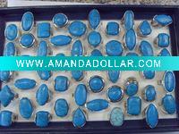 turquoise rings