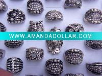 Wholesale 2010 New design rhinestone rings Fashion rings