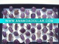 Wholesale Hot sell Brazil Amethyst rings