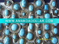 Wholesale Men's turquoise rings