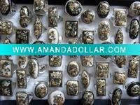Wholesale 2010 new design shell rings