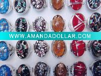 Wholesale Latest design charming gemstone rings fashion rings