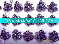 Wholesale antique silver rings magnetic finger rings