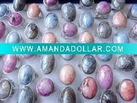 Wholesale Shell rings stone rings fashion jewelry
