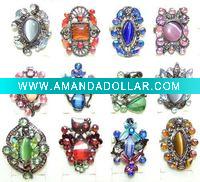 Wholesale New CHIC COCKTAIL Costume Rings