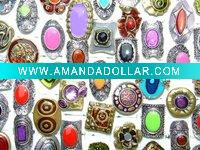 Wholesale New design Vintage Style ENAMEL Rings