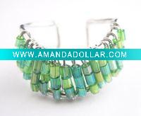 Wholesale fashion beads ring & fashion beaded ring