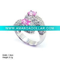 Wholesale 925 Silver Jewelry, Sterling Silver Jewelry with CZ stones