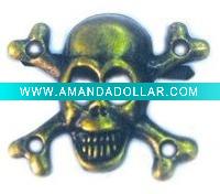 Wholesale alloy skull jewelry accessories
