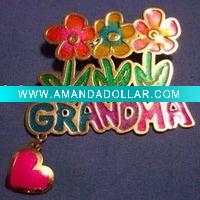 fashion flower brooch/pin.