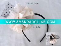 flowered headband