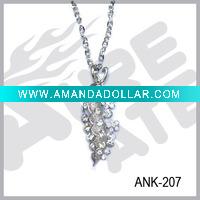 Fine alloy pendant necklace