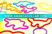 popular animals shape silicone rubber band