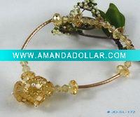 Wholesale Female glass beads bracelet jewelry