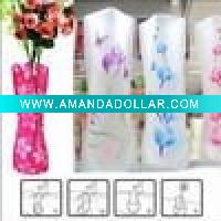 Wholesale folding plastic flower vase