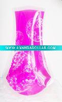 Wholesale plastic flower vase,plastic foldable vase,folding flower vase