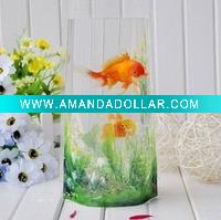 PET floding plastic flower vase
