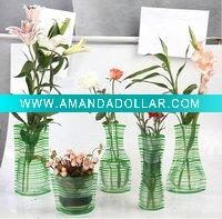 Wholesale floral plastic vase