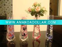 Wholesale Recyclable flate plastic vase