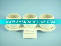 Wholesale ceramic colored flower pot for indoor use