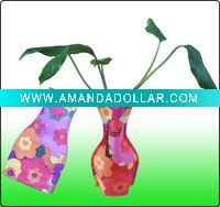 Wholesale PVC folding vase