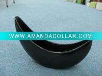 Wholesale polished ceramic flower pots/ planters