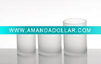 Wholesale White glass vase