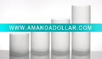 Wholesale White glass vase
