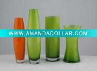 elegant glass vase