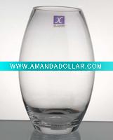 crystal glass vase