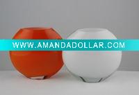 elegant glass vase