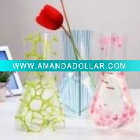 Wholesale PET plastic vase