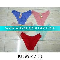 Wholesale Stock lady's underwear/lace panties/sexy underwear/thong(KUW-4700)