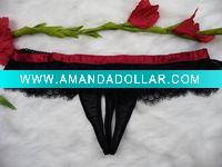 Wholesale Sexy panties 0601-01 stocks thongs