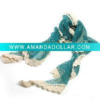 Wholesale Lot of 100 New Fashion of Cotton Scarves Line