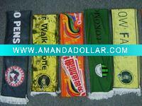 Wholesale custom football fan scarf