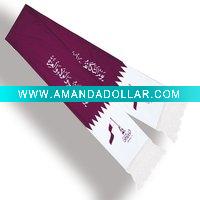 Ready Qatar satin scarf