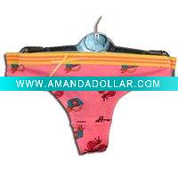 Wholesale Ladies' underwear (ladies' ginerie, women's shorts,thongs,women's panty, )
