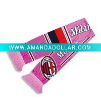 Ready AC MILAN knitted scarf