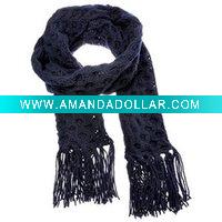 100% Acrylic fashion knitted scarf