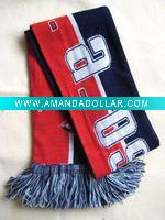 Winter polar fleece scarf