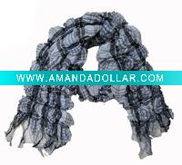 Wholesale high quallity polyester lady scarf A0009