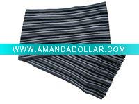 Wholesale Fashion knitted scarf in stripe design