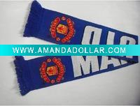 Wholesale promotion football fan scarves