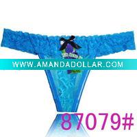 Wholesale stock ladies thong sexy ladies T-back ,intimate