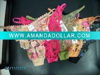 Wholesale stock ladies thong sexy ladies T-back ,intimate