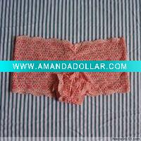 Wholesale New style fashion lady T back /lace sexy thong/lace brief